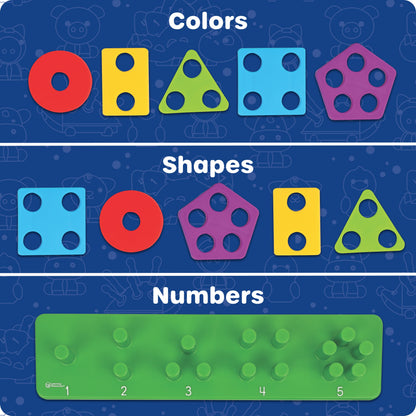 Learning Resources Stacking Shapes Garden