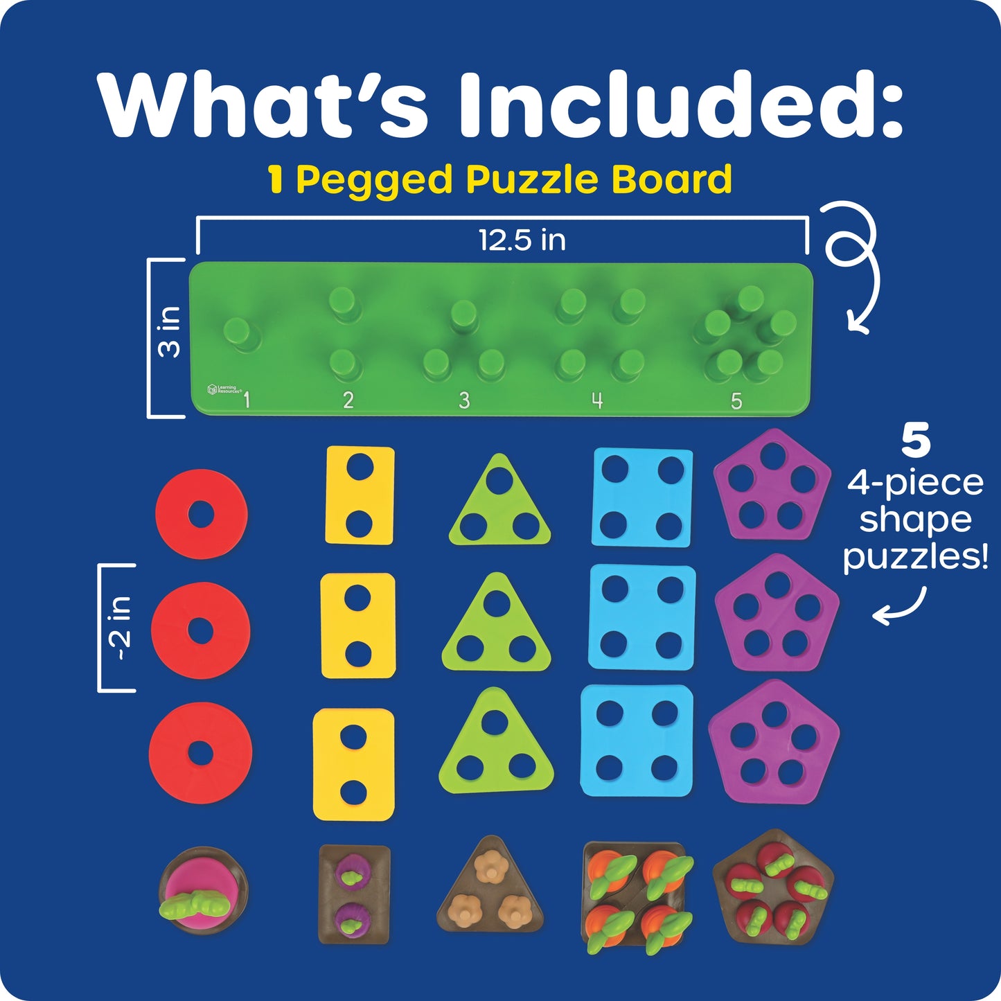 Learning Resources Stacking Shapes Garden