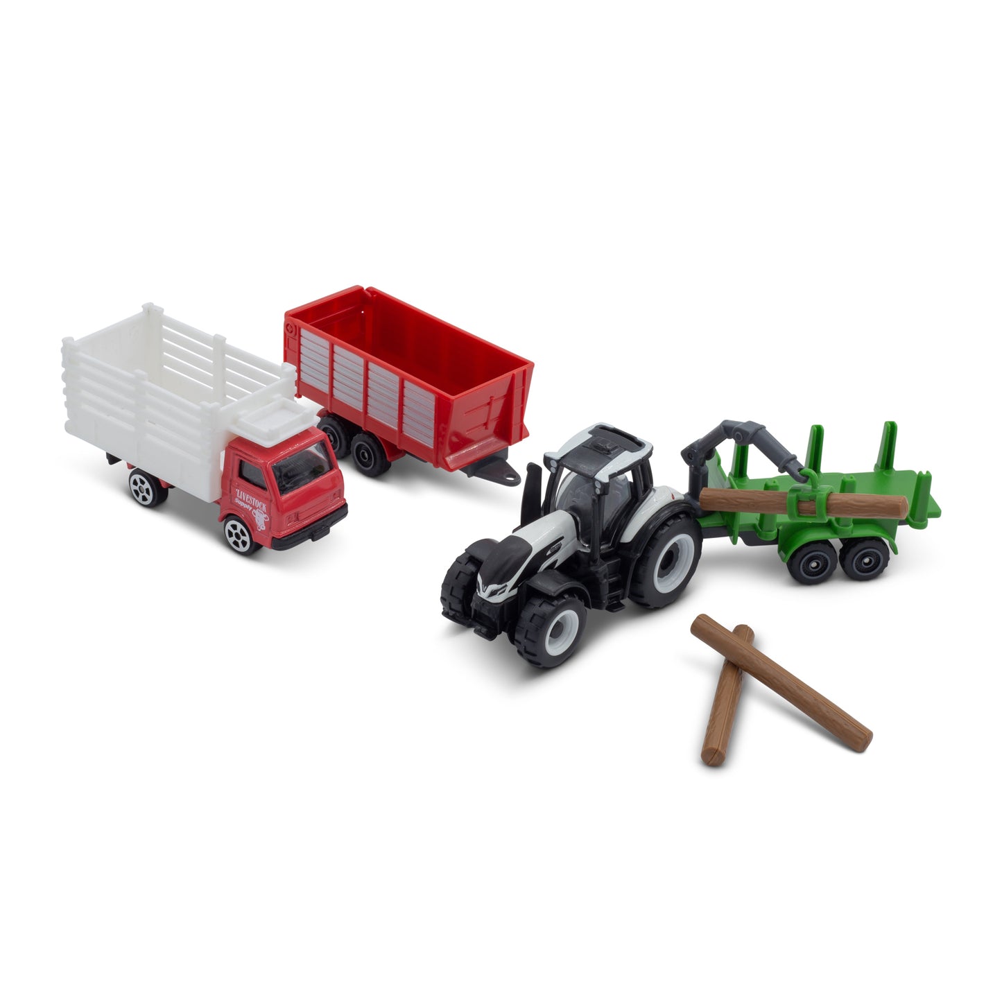 Maisto Four Valtra Tractors