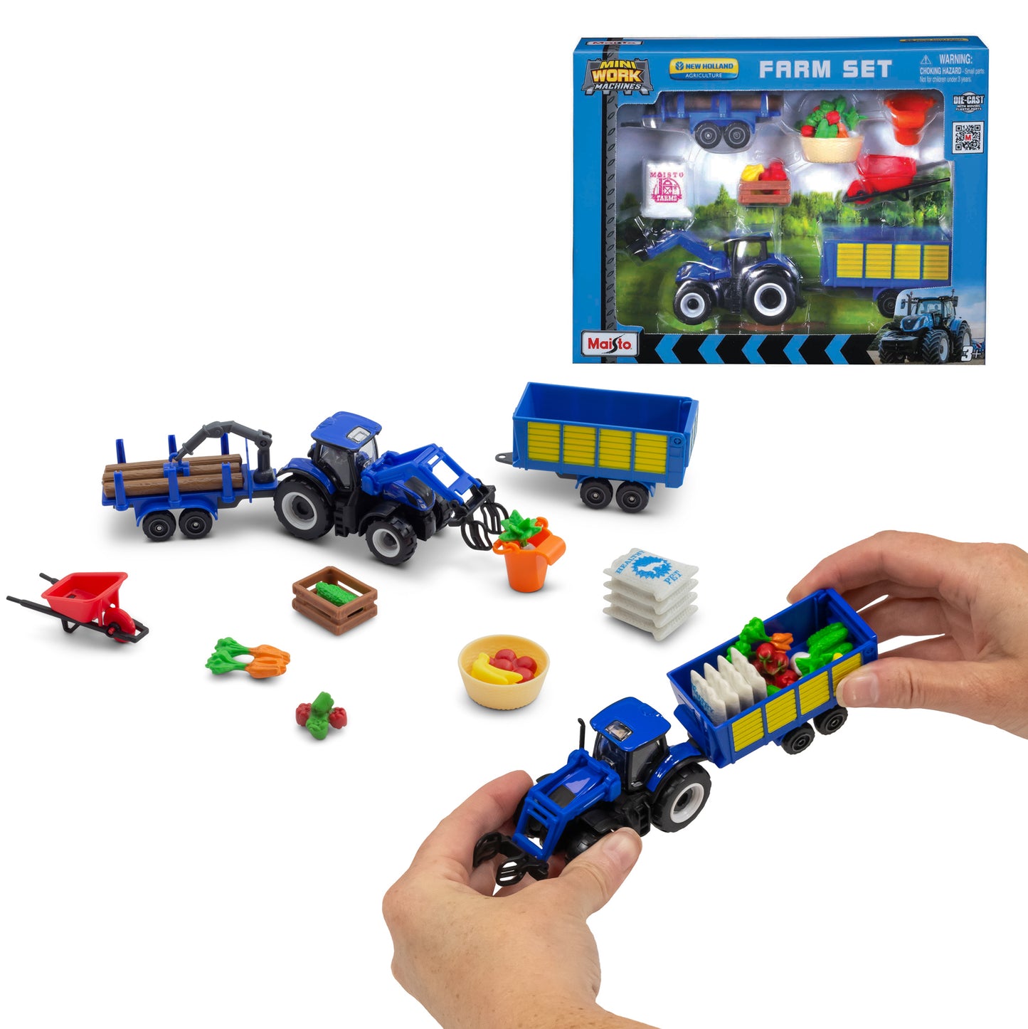 Maisto New Holland Farm Sets