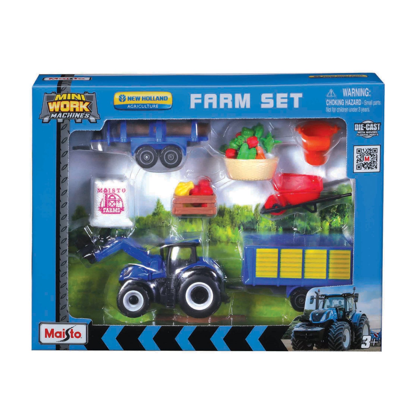 Maisto New Holland Farm Sets