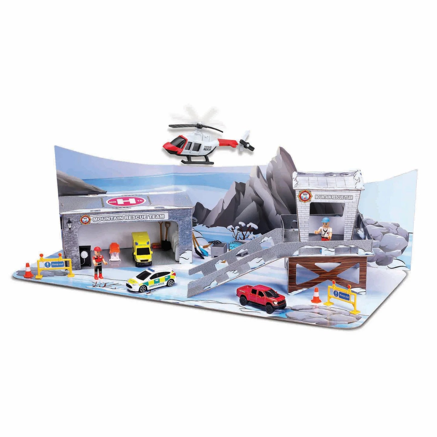Fresh Metal Build & Play Mountain Rescue Set