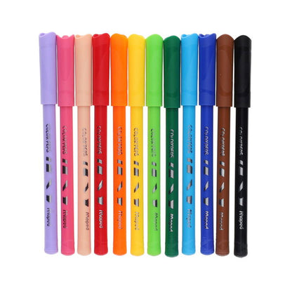 Maped Pkt15 Colouring Markers & Pkt12 Non Sharpen Colouring Pencils