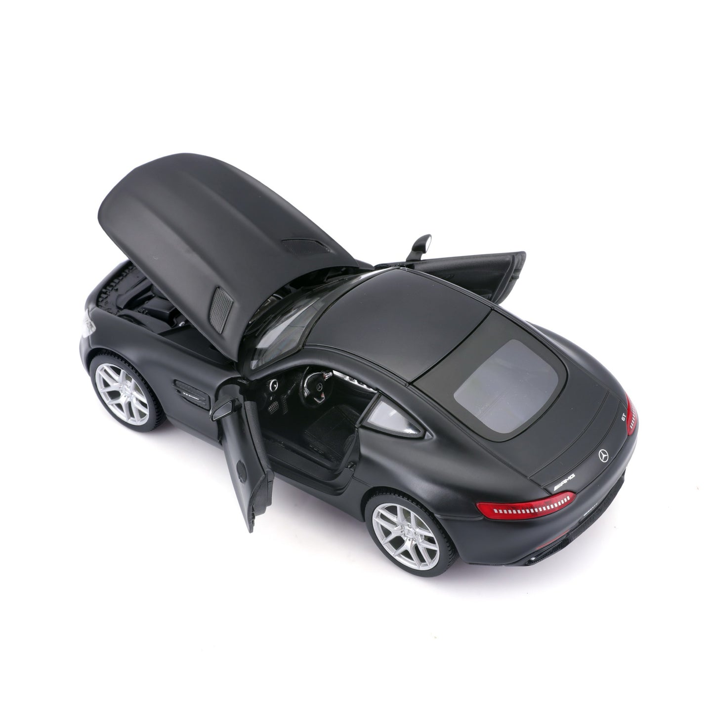 Maisto 1:24 Dull Black Mercedes-Benz AMG GT