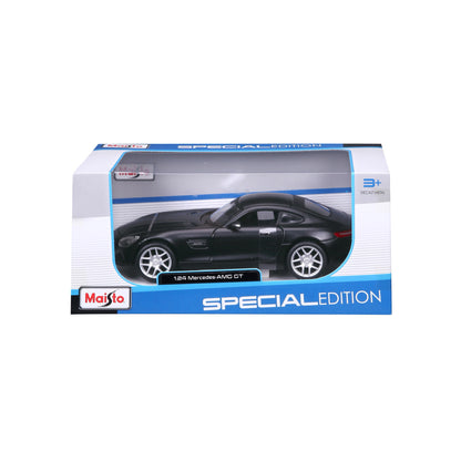 Maisto 1:24 Dull Black Mercedes-Benz AMG GT