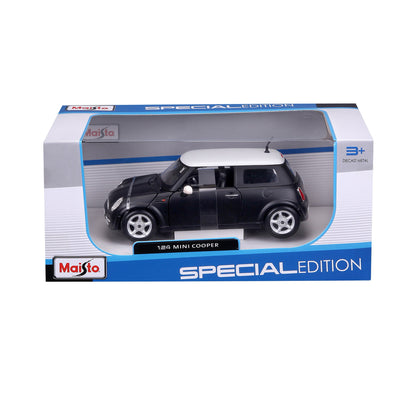 Maisto 1:24 Mini Cooper Black