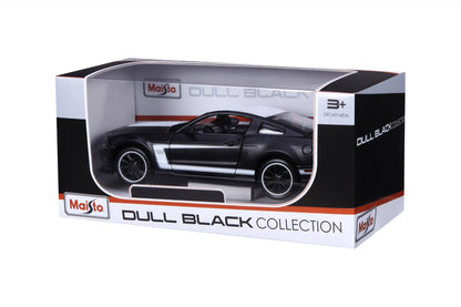Maisto 1:24 Dull Black Ford Mustang