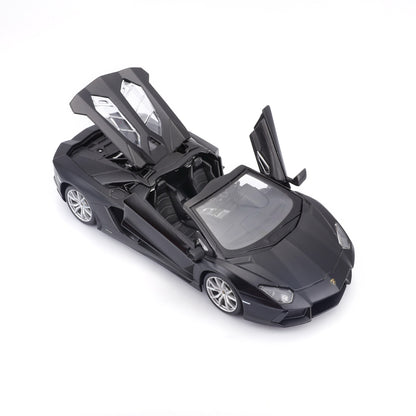 Maisto 1:24 Black Lamborghini Aventador Roadster