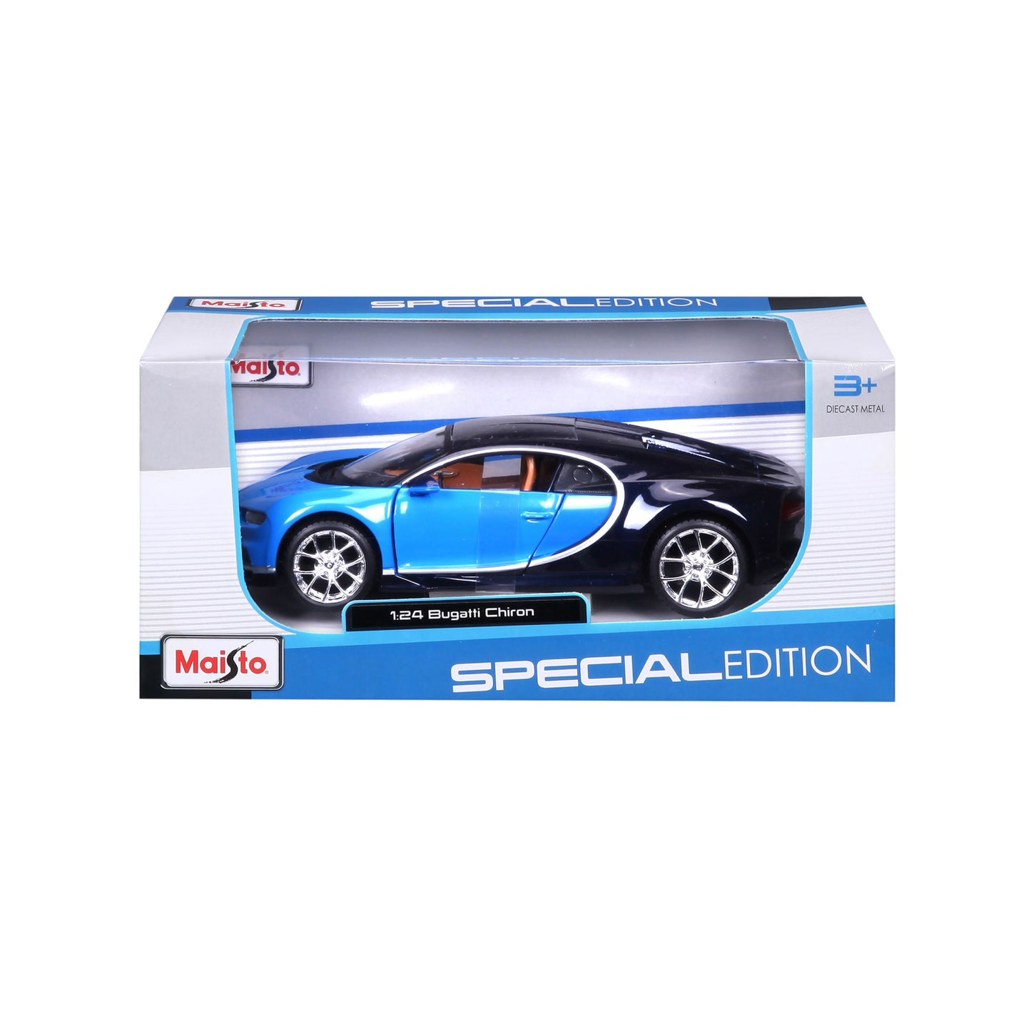 Maisto 1:24 Bugatti Chiron Blue