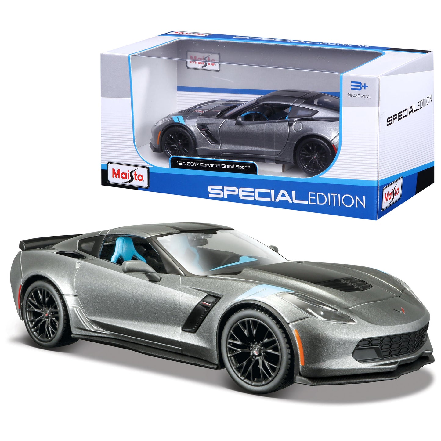 Maisto 1:24 2017 Corvette Grande Sport