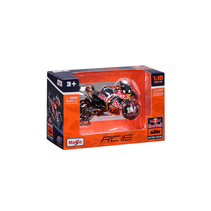 Maisto 1:18 Motorbike 2023 Red Bull KTM Factory 33