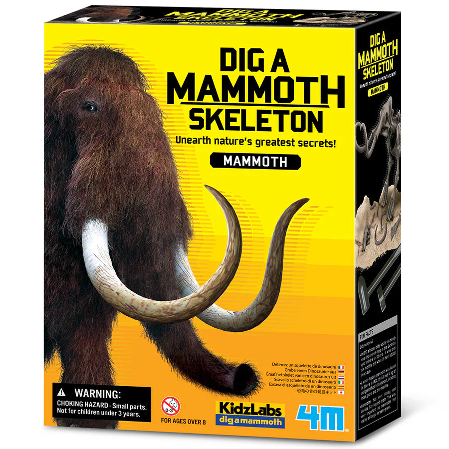 4M KidzLabs - Dig a Mammoth Skeleton