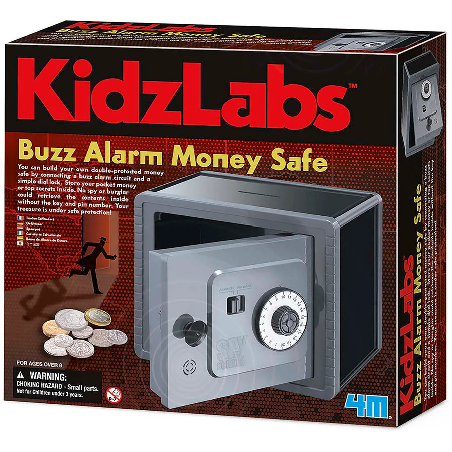 4M KidzLabs - Buzz Alarm Money Safe