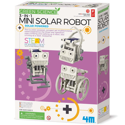 4M Green Science - 3-in-1 Mini Solar Robot