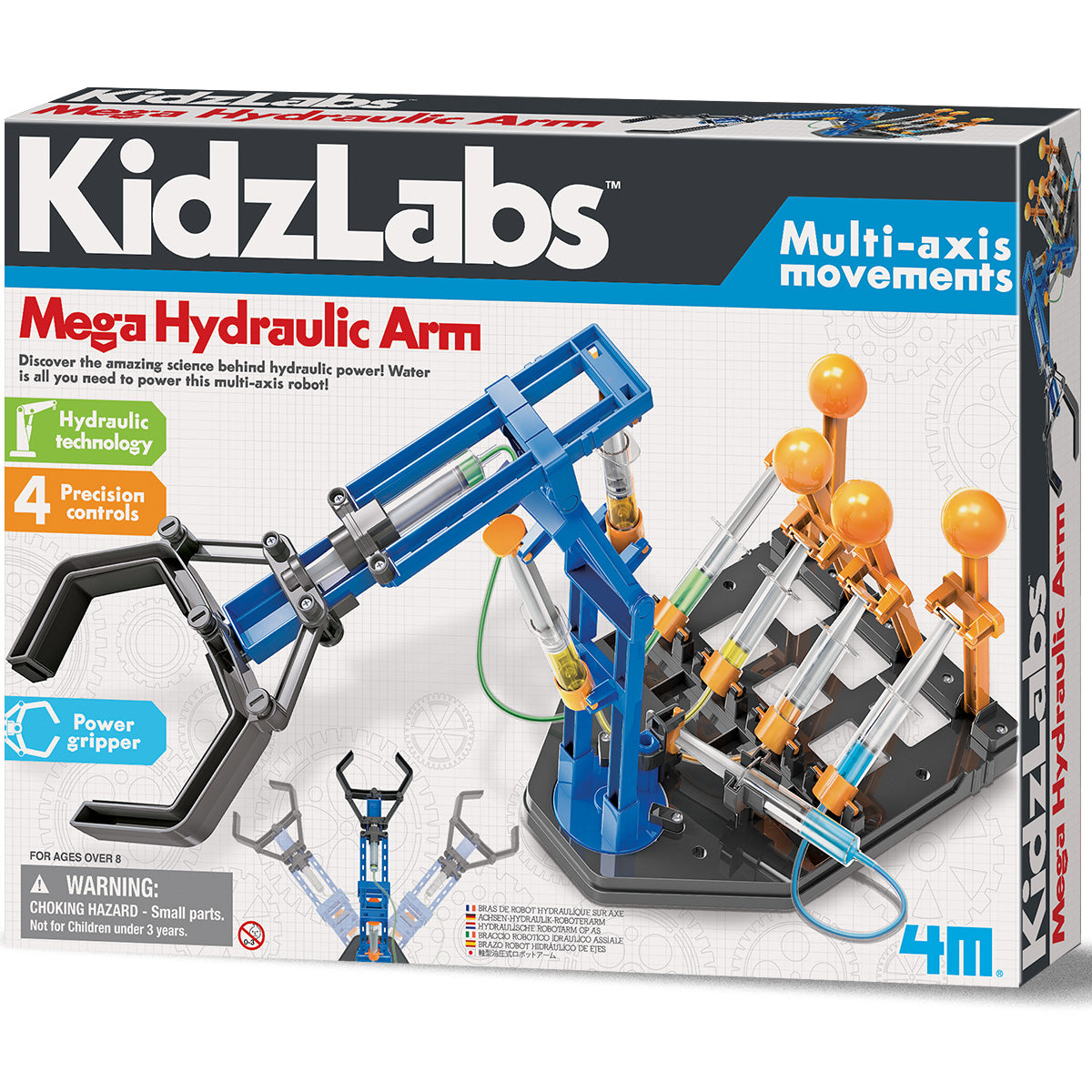 4M KidzLabs - Mega Hydraulic Arm