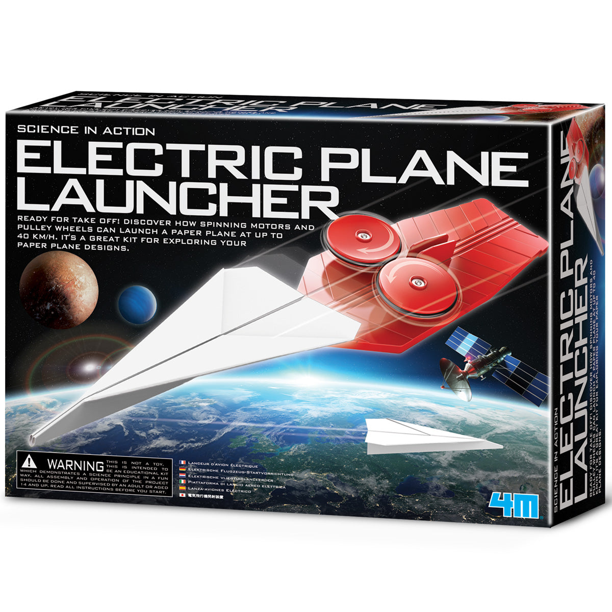 4M Science In Action - Electric Plane Launcher