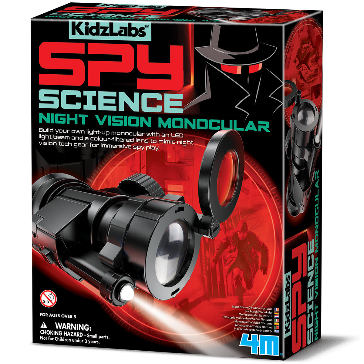 4M KidzLabs - Spy Science - Night Vision Monocular