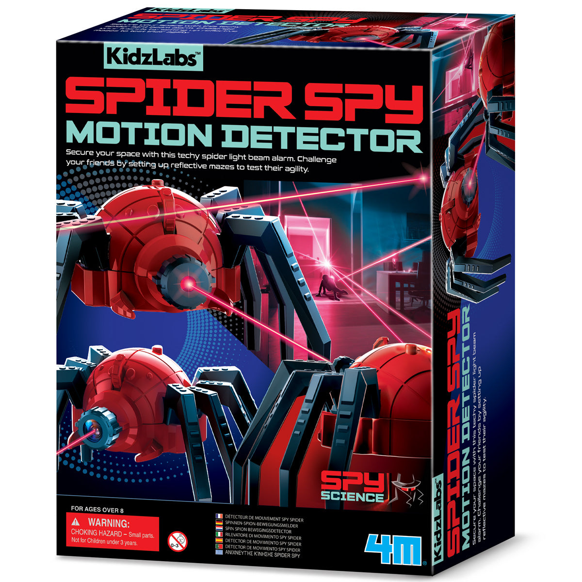 4M Kidzlabs - Spider Spy Motion Detector