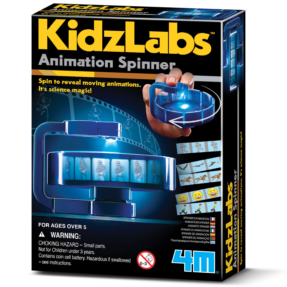 4M Kidzlabs - Animation Fidget Spinner