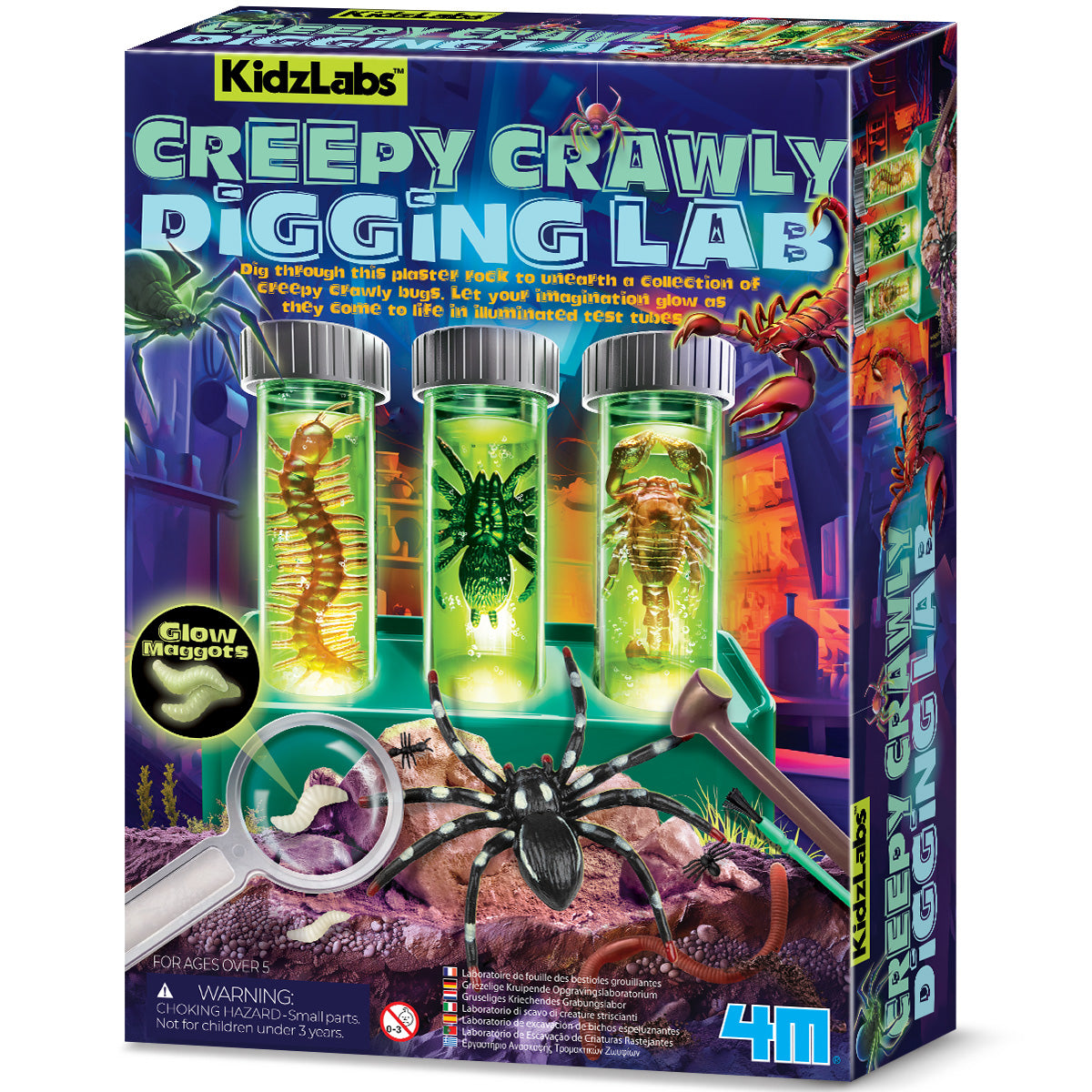 4M Kidzlabs - Creepy Crawley Digging Lab