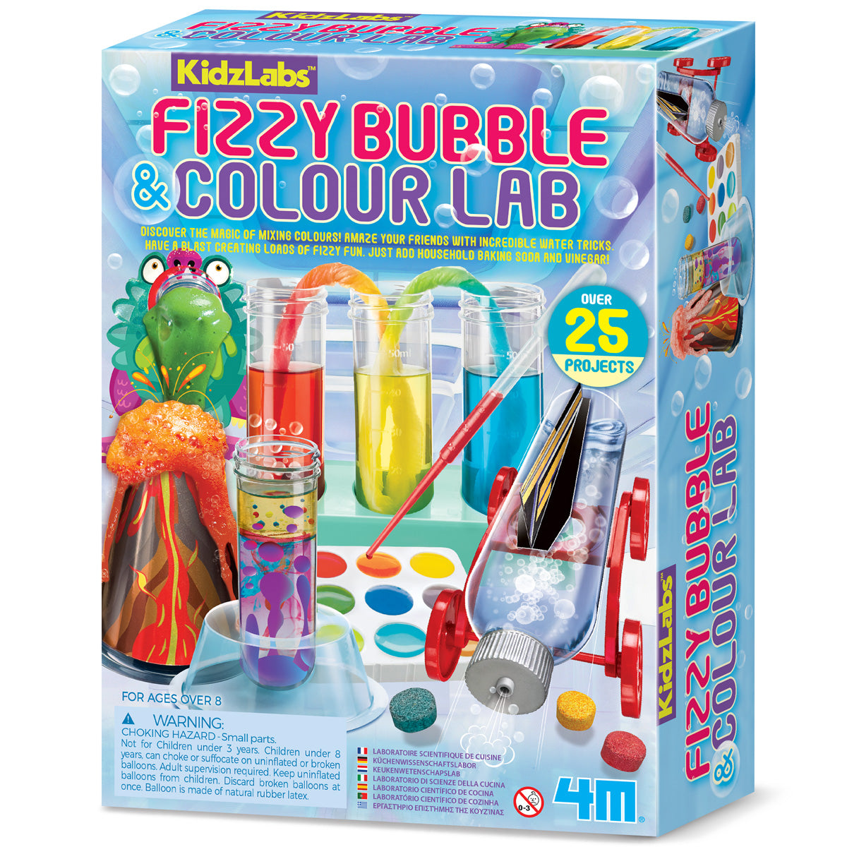 4M Kidzlabs - Fizzy Bubble & Colour Lab