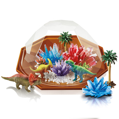 4M Crystal Growing - Dino Crystal Terrarium