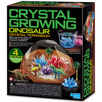 4M Crystal Growing - Dino Crystal Terrarium