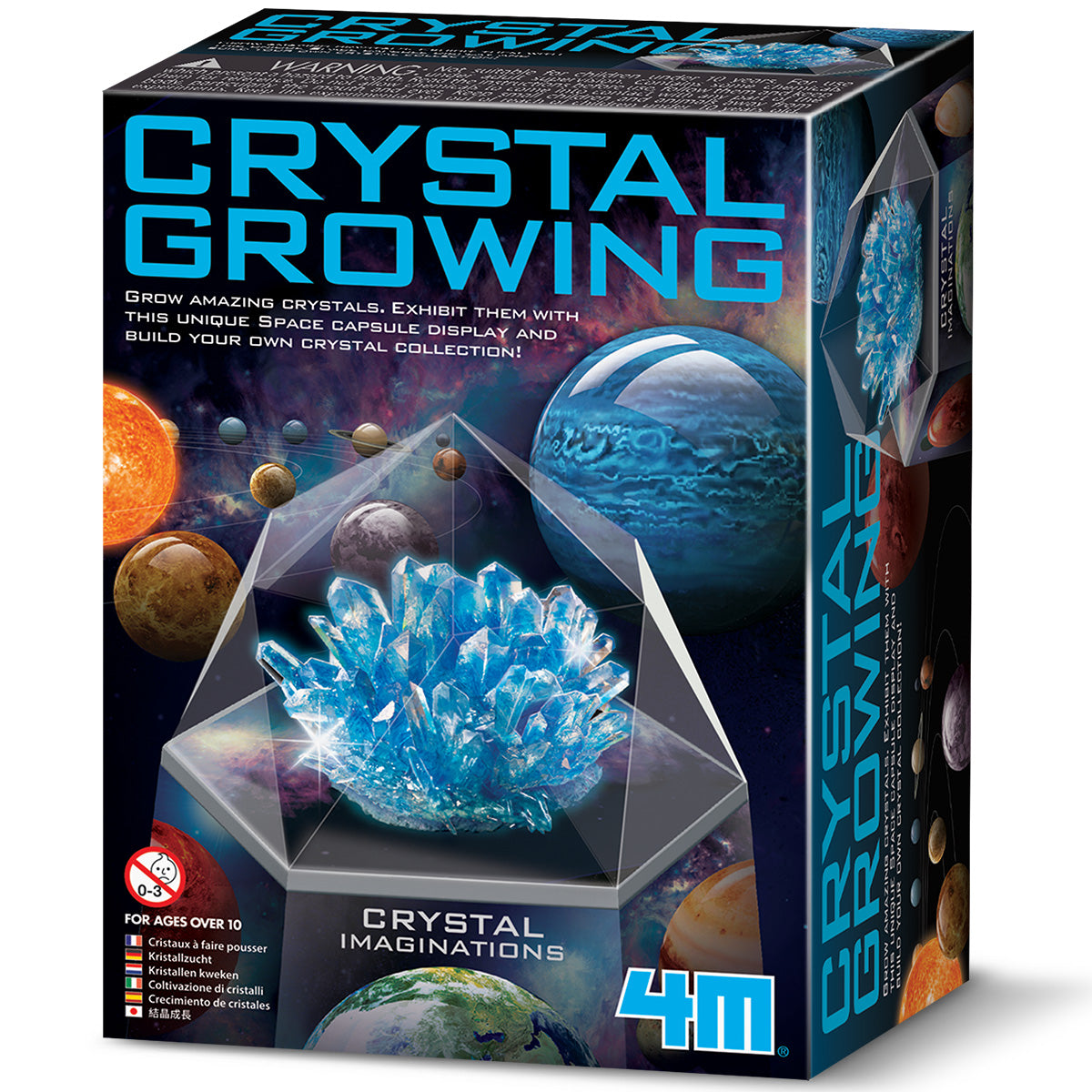 4M Crystal Growing - Crystal Imaginations (Blue)