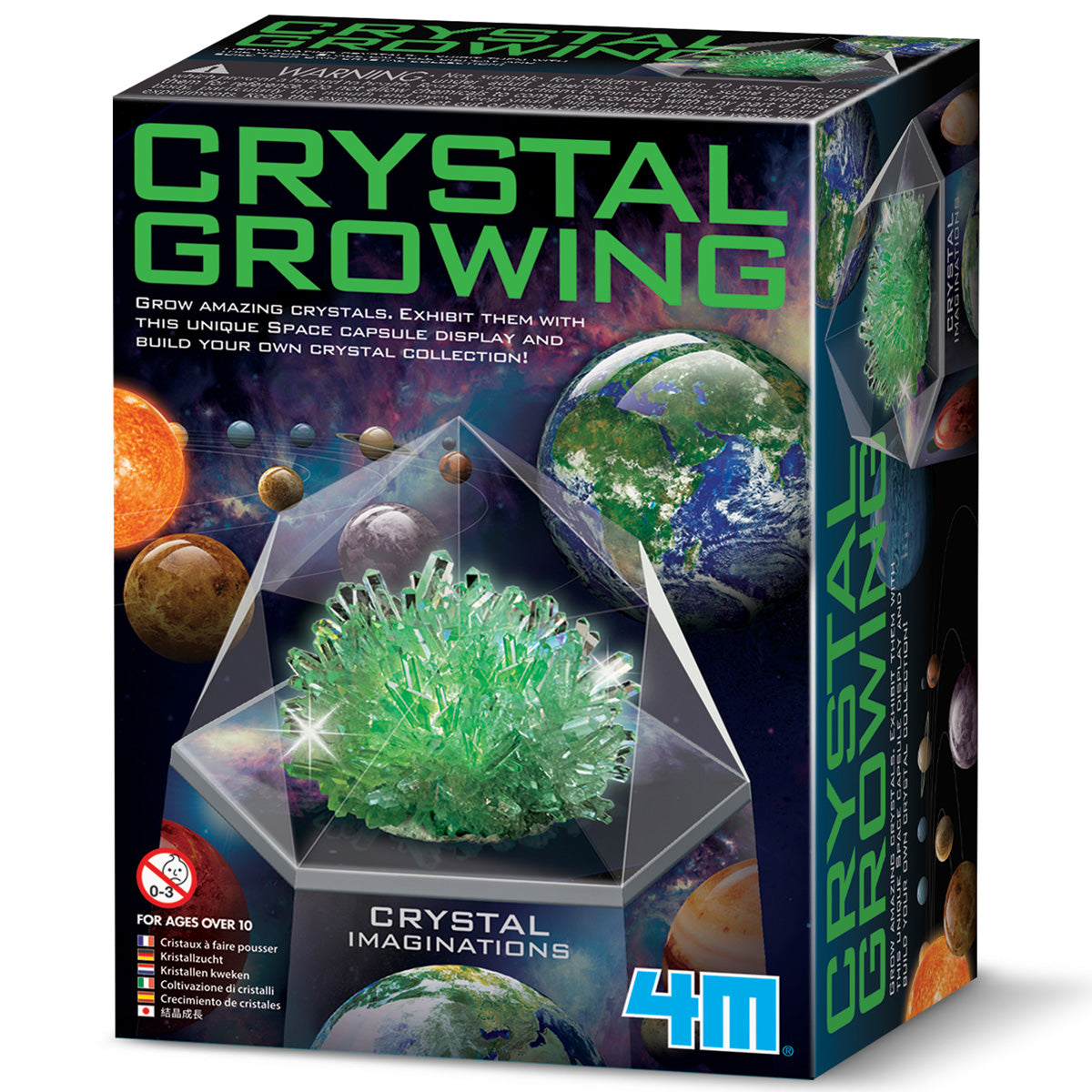4M Crystal Growing - Crystal Imaginations (Green)