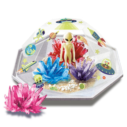 4M Crystal Growing - Outer Space Crystal Terrarium