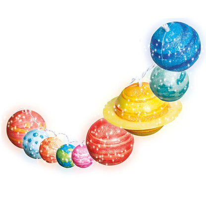 4M STEAM Powered Kids - Solar System String Lights