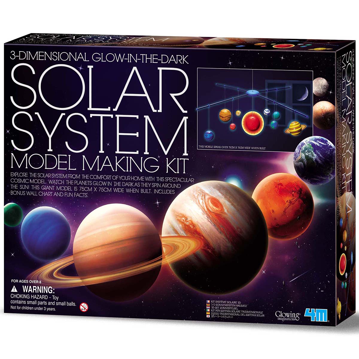 4M 3D Solar System Model Making Kit