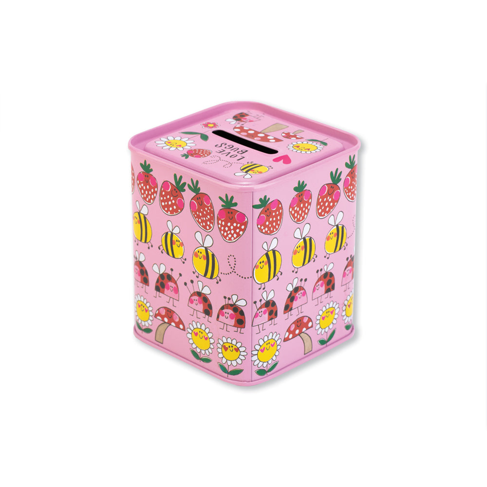 Rachel Ellen Money Box - Love Bugs