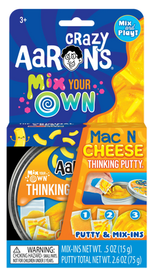 Crazy Aaron's Thinking Putty Mix Your Own Mac N Cheese
