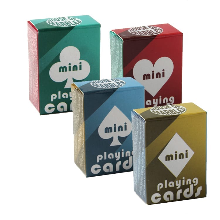 House of Marbles Mini Playing Cards