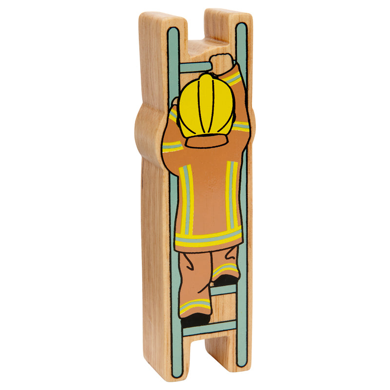 Lanka Kade Natural Brown & Grey Firefighter On Ladder