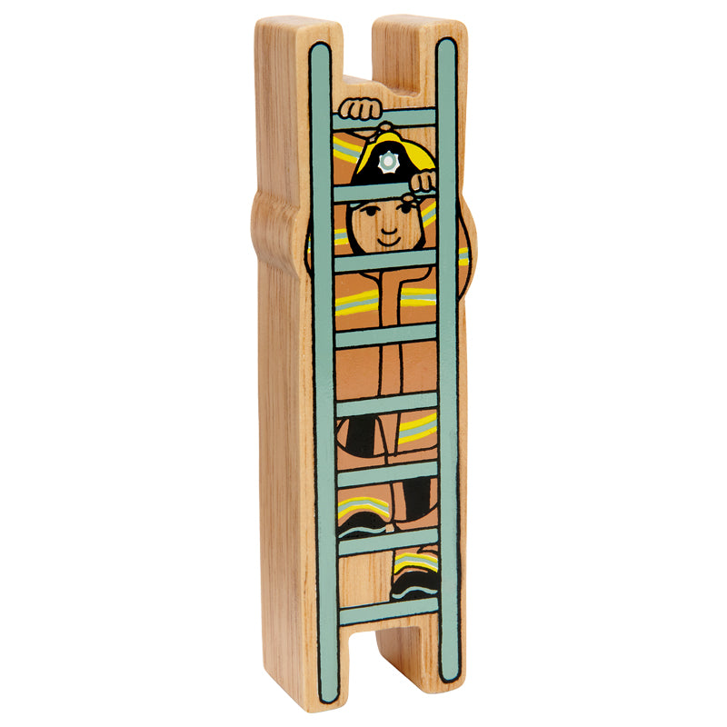 Lanka Kade Natural Brown & Grey Firefighter On Ladder