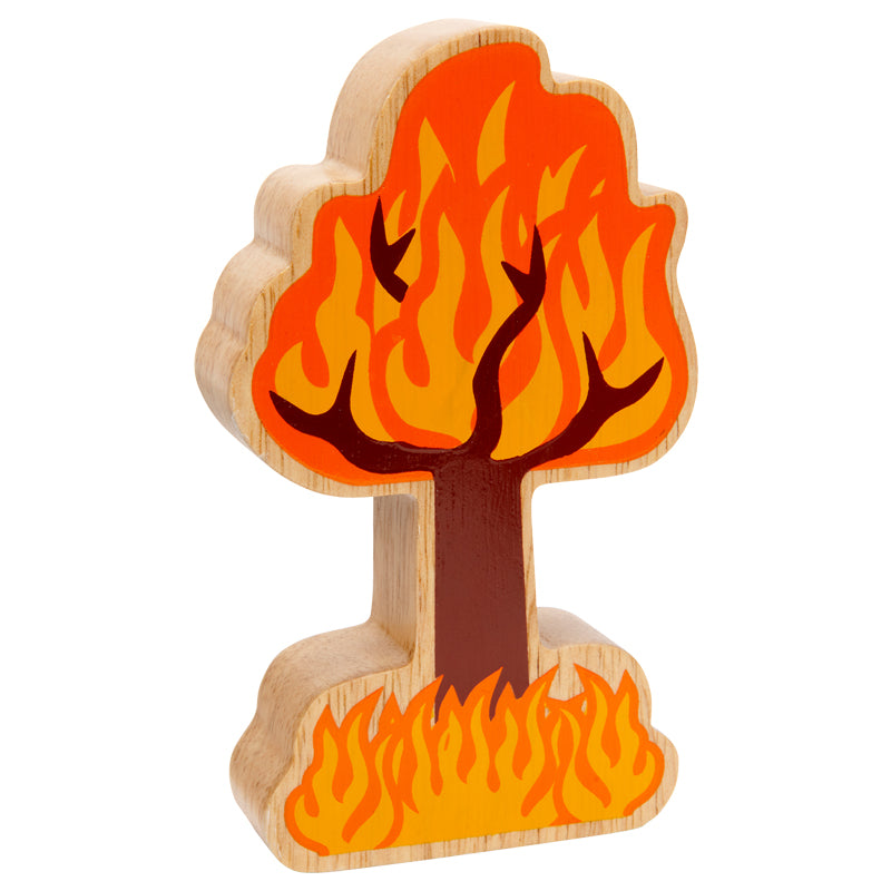 Lanka Kade Natural Green & Orange Tree On Fire