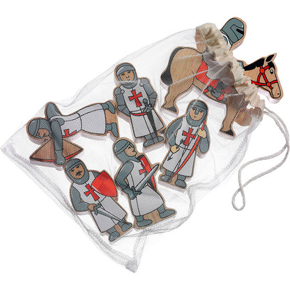 Lanka Kade Red Knight Playset - Bag Of 6
