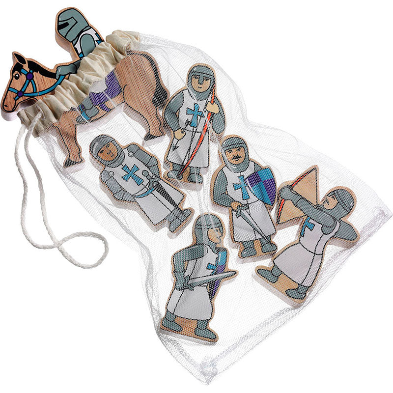 Lanka Kade Blue Knight Playset - Bag of 6
