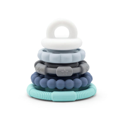 Jellystone Rainbow Stacker & Teether Toy - Ocean
