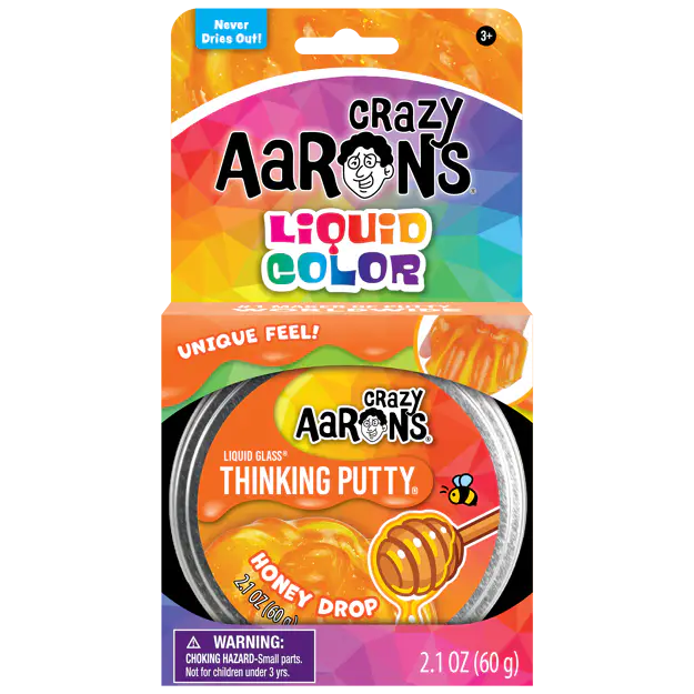 Crazy Aaron's  Thinking Putty 3.5" - Honey Drop
