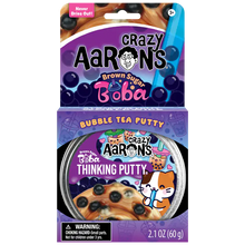 Crazy Aaron's  Thinking Putty 3.5" - Brown Sugar Boba