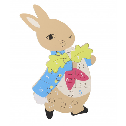Orange Tree Toys Number Puzzle Peter RabbitTM (FSC®)
