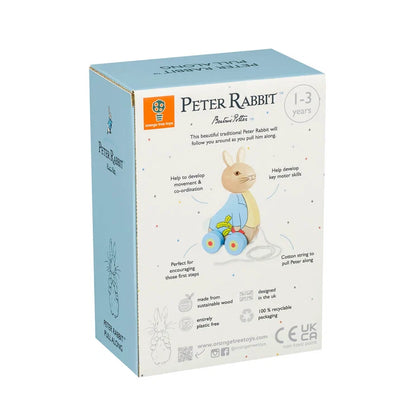 Orange Tree Toys Pull Along Peter RabbitTM