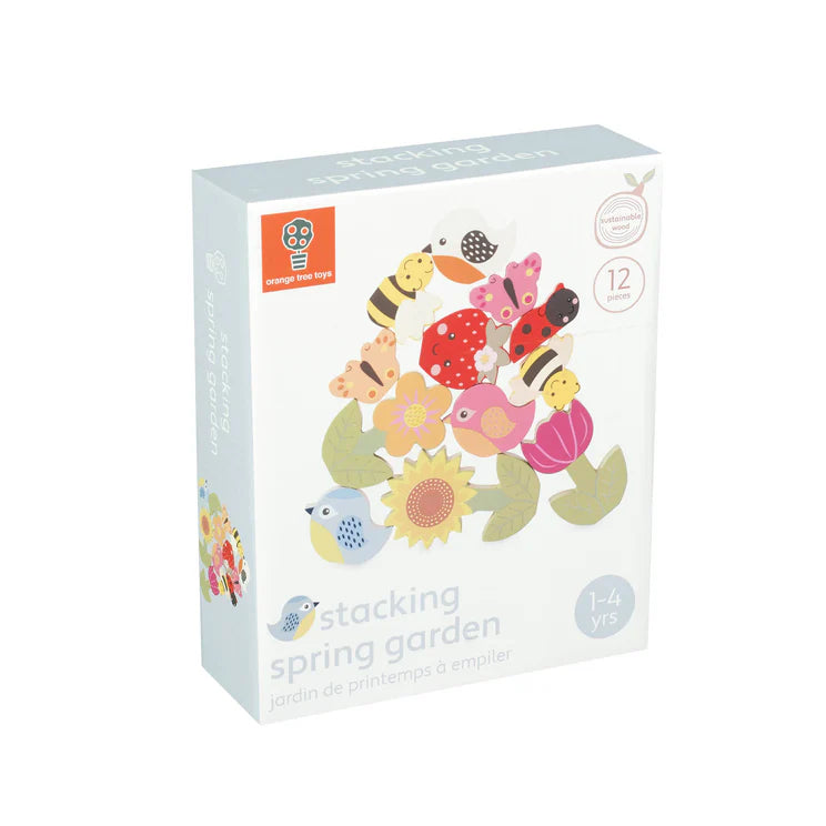 Orange Tree Toys Stacking Spring Garden