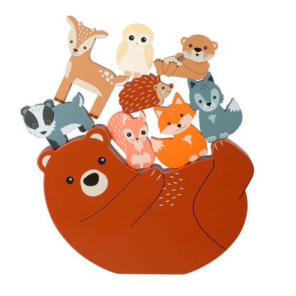 Orange Tree Toys Balancing Game - Woodland Animal