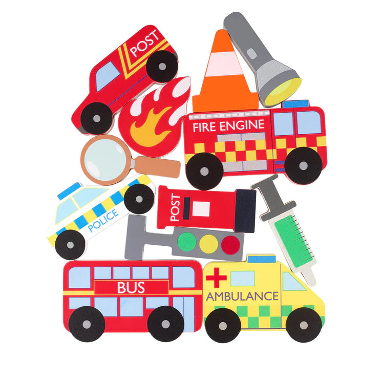 Orange Tree Toys Stacking Game - Emergency