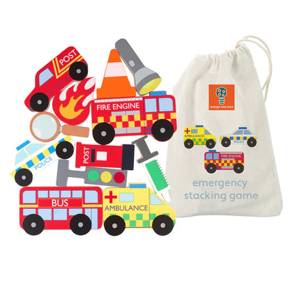 Orange Tree Toys Stacking Game - Emergency