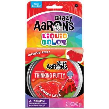 Crazy Aaron's  Thinking Putty 3.5" - Flowing Lava